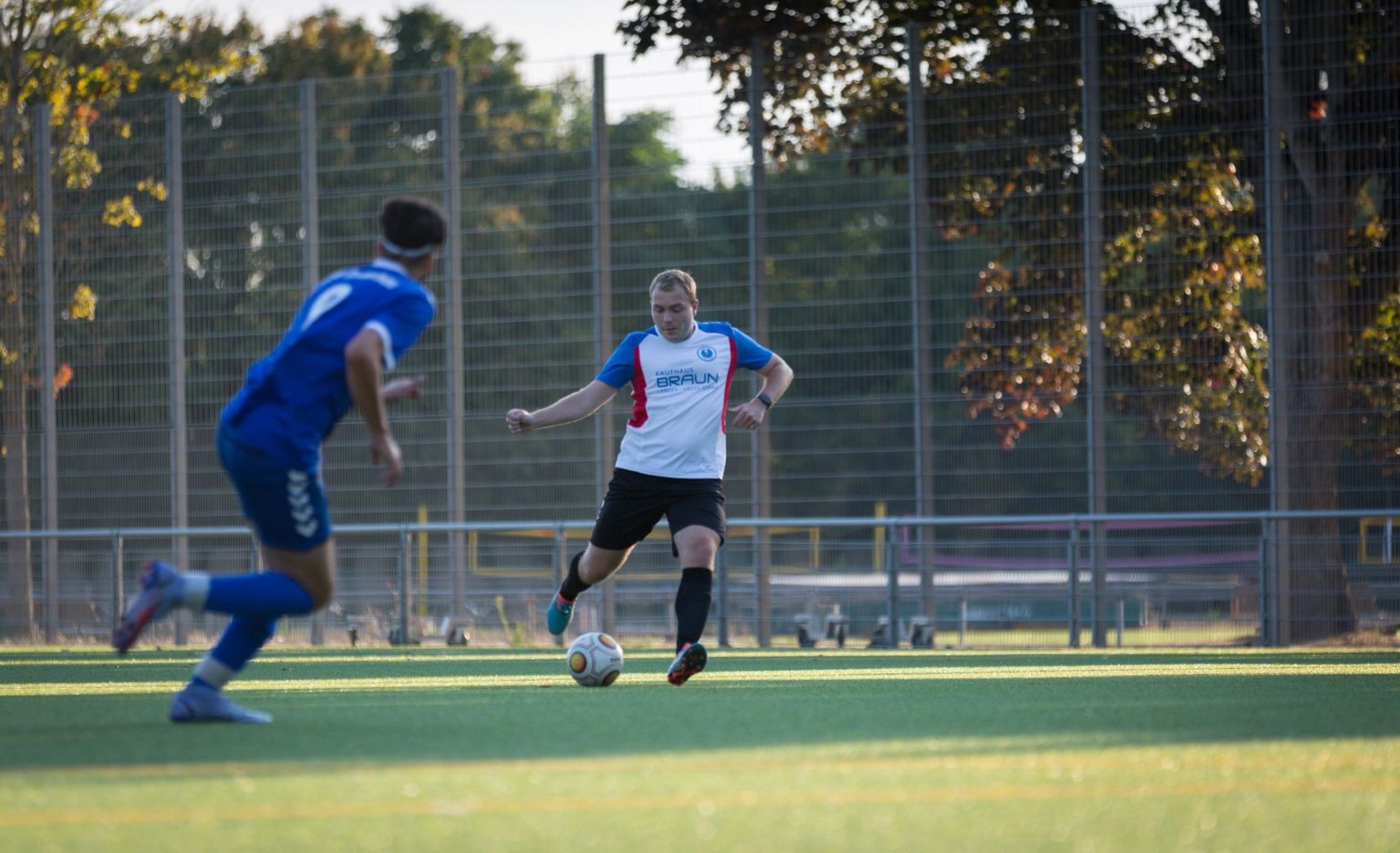 Der 1. FC Victor's Bistro in Aktion